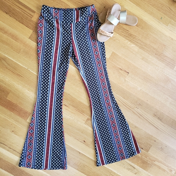 flare pants boho